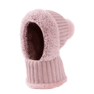 💥[Black Friday Sale]🖤Hat, scarf, and face mask three-in-one set